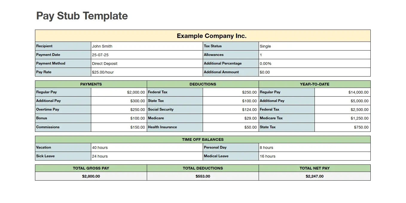 fiche de paie excel fiche de paie excel