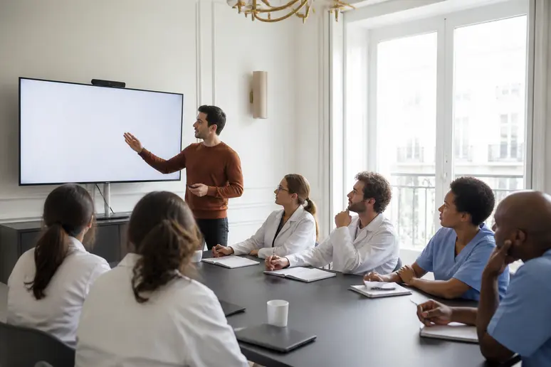 Formation à l'utilisation de gesform-evolution dispensée par l'ANFH au personnel hospitalier français.