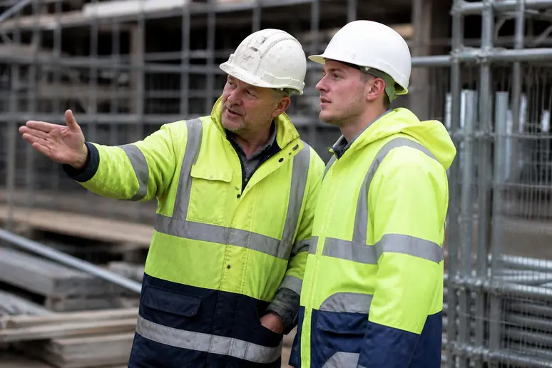 Formation pratique sur le terrain lors d'une reconversion vers un métier manuel en tension