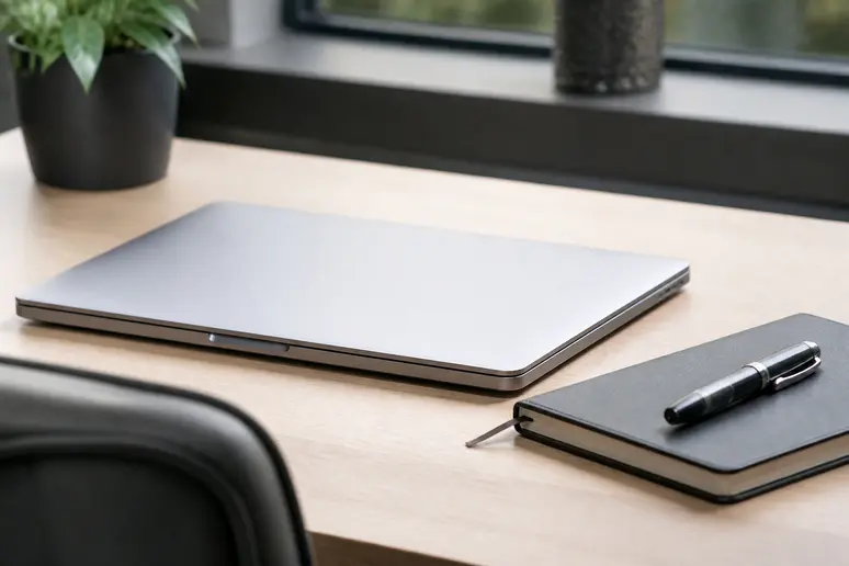 Espace de travail moderne et équipements professionnels pour consultants en conseil