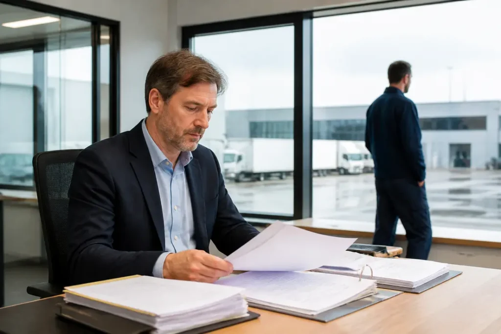 Gestionnaire de flotte utilisant Hubprotransport gestion titres transport pour le suivi des cartes professionnelles