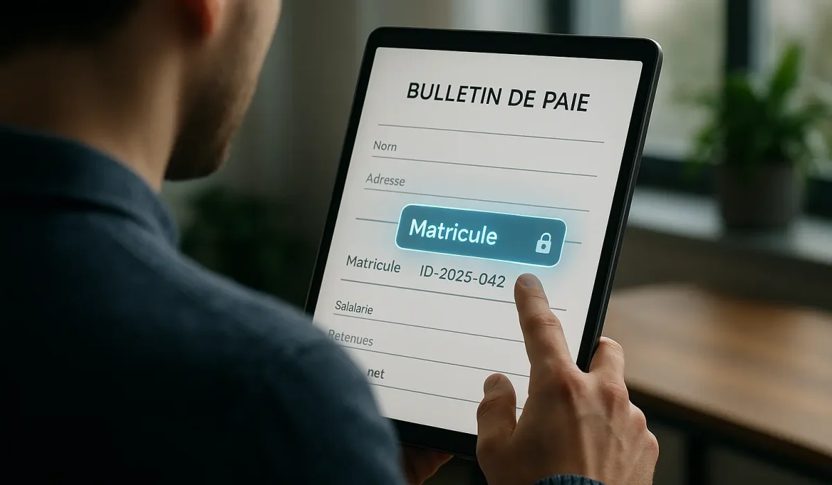 matricule-fiche-de-paie